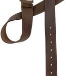 Hide & Drink, Thick Leather Belt With Hidden Pocket Handmade :: Bourbon Brown