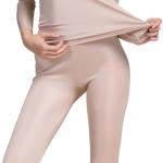 Grenasasilk Womens Silk Long Underwear Mulberry Silk Long Johns Silk Thermal Underwear Sets Cold Weather Base Layer