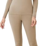 LAPASA Women's Thermal Underwear Set Fleece Lined Long Johns Top & Bottom Soft Base Layer Light/Mid/Heavy Weight L17/ L41/L44