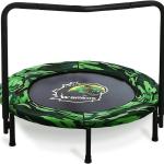 36-Inch Dinosaur Mini Trampoline for Kids with Handle, Foldable Kids Trampoline for Play & Exercise Indoor or Outdoor, Camo Safty Padded Cover Toddler Rebounder Trampoline for Jump Sports