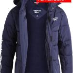 Reebok Men's Winter Jacket - Heavyweight Quilted Puffer Parka Coat - Weather Resistant Ski Jacket for Men (M-XXL)