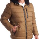 Reebok Men's Winter Jacket - Heavyweight Quilted Puffer Parka Coat - Ski Jacket for Men, Sherpa Lined Hood (S-XL)