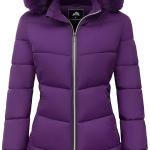 MOERDENG Women's Winter Windproof Warm Down Coats Waterproof Thicken Hooded fashions Puffer Jacket