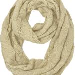 C.C CC Winter Soft Matching Unisex Chunky Knit Cowl Loop Infinity Scarf