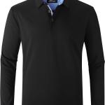 V VALANCH Mens Polo Shirt Short & Long Sleeve Golf Shirt for Men Tactical Shirts Jersey Tennis Casual T-Shirt