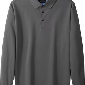 V VALANCH Mens Polo Shirt Short & Long Sleeve Golf Shirt for Men Tactical Shirts Jersey Tennis Casual T-Shirt