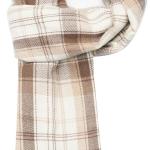 VANLINKER Soft Winter Warm Scarfs Women Cashmere Feel Large Scarf Classic Camel Plaid Fashion Poncho Long Shawls Grid Wraps