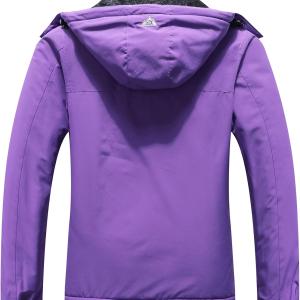 Women's Mountain Waterproof Ski Jacket Windproof Rain Windbreaker Winter Warm Hooded Snow Coat