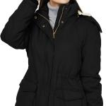 WenVen Women's Winter Warm Sherpa Lined Jacket Heavy Parka Coat with Hood