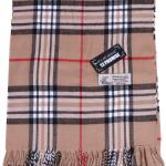 TZ Promise Plaid Cashmere Feel Classic Soft Luxurious Winter Scarf For Men Women
