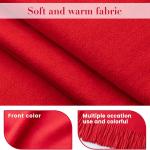 maamgic Womens Cashmere Scarf Large Pashmina Shawls and Wraps Light Blanket Scarf for Evening Dress Warm Daily Travel Office