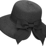 Verabella Sun Hats for Women UPF 50+ Women's Lightweight Foldable/Packable Beach Sun Hat