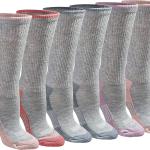 Dickies Women's Dritech Advanced Moisture Wicking Crew Sock (6/12 Packs)