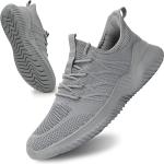 Socviis Mens Slip On Running Shoes Athletic Walking Trainers Lightweight Breathable Mesh Tennis Sneakers