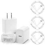 iPhone Fast Charger [Apple MFi Certified], 20W PD USB C Wall Charger Adapter with 6FT Type C to Lightning Cable Compatible with iPhone 14/13/13 Pro/12/12 Mini/Pro/Pro Max and More-White
