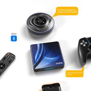 Android TV Box 11.0,2023 Smart TV Box RK3318 2GB 16GB Support 2.4G 5.8G WiFi Bluetooth 4.1 Ethernet LAN 3D 4K Video Android Box Set Top TV Box