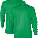 Gildan Men's Ultra Cotton Long Sleeve T-Shirt, Style G2400, Multipack