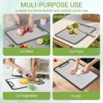 Titanium Cutting Board set of 3,Metal Cutting Boards for Kitchen