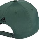 adidas Men's Three Bar Structured Snapback Adjustable Fit Cap