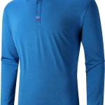 SCODI Mens Long Sleeve Polo Shirts Casual Golf Polo Daily Collared Shirt Sport Tennis T-Shirt